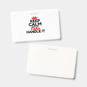 Badge Could you please provide the German sentence you’d (Avant & arrière)