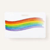 Badge Couleur d'eau Rainbow (Dos)