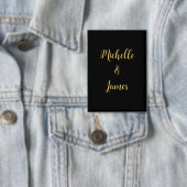 Badge Couleurs Noir & Or Professionnel Moderne tendance (Insitu)