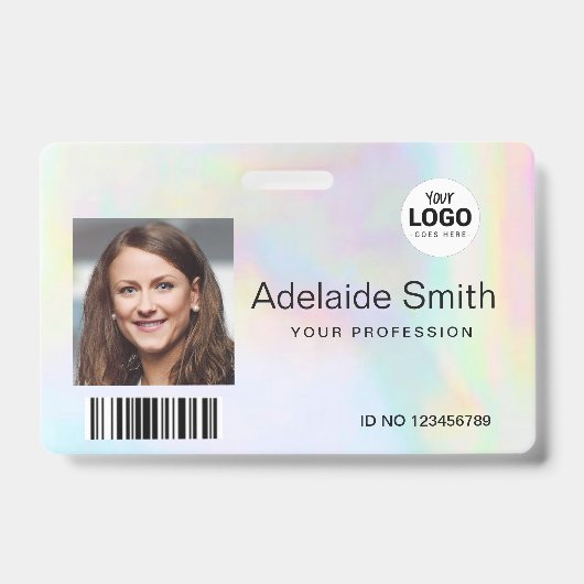 Badge couleurs pastel arc-en-ciel (Avant)