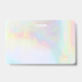 Badge couleurs pastel arc-en-ciel (Arrière)