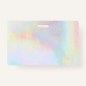 Badge couleurs pastel arc-en-ciel (Dos)