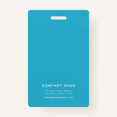 Badge Couleurs personnalisées Ajouter un logo ID photo e (Dos)