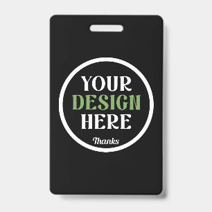 Badge coutume, unique, élégant et minimaliste hershey®'s