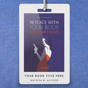 Badge Couverture du livre Auteur Lancement du livre Pr