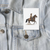Badge Cow-boy à cheval (Insitu)