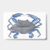 Badge Crabe Bleu  (Arrière)