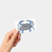 Badge Crabe Bleu  (Manuel / portable)