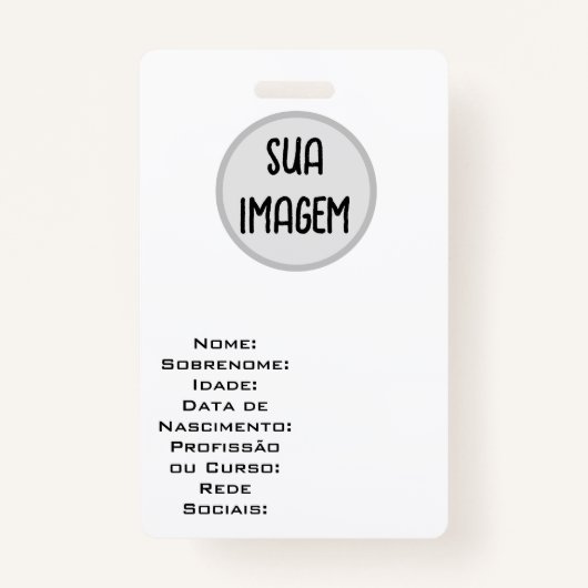 Badge Crachá da FBDS Shop Personalizável (Devant)