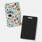 Badge Crazy head (Avant & arrière)