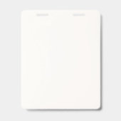 Badge Vertical (Arrière)