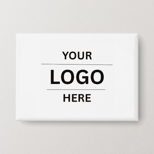 Badge Create Your Own Custom Business Logo Button (Recto)