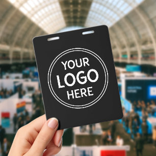 Badge Créations personnalisées élégantes et modernes vér