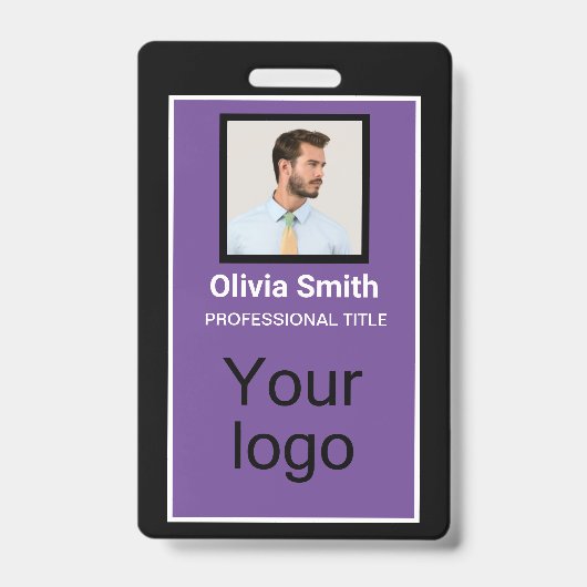 Badge Créé pour vous, élégant (Avant)