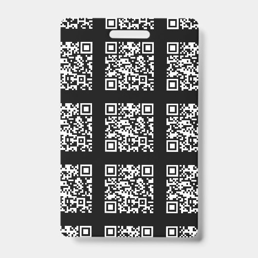 Badge Créer un Motif de code QR en mosaïque | Couleur mo (Avant)