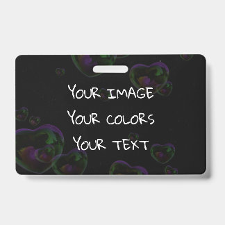 Badge Créer une personnalisation