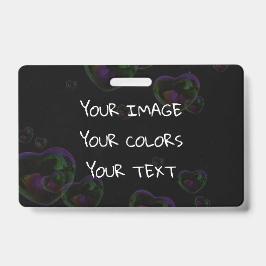 Badge Créer une personnalisation (Face)