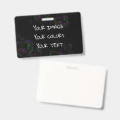 Badge Créer une personnalisation (Recto et verso)