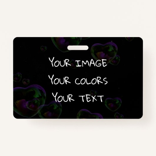 Badge Créer une personnalisation (Devant)