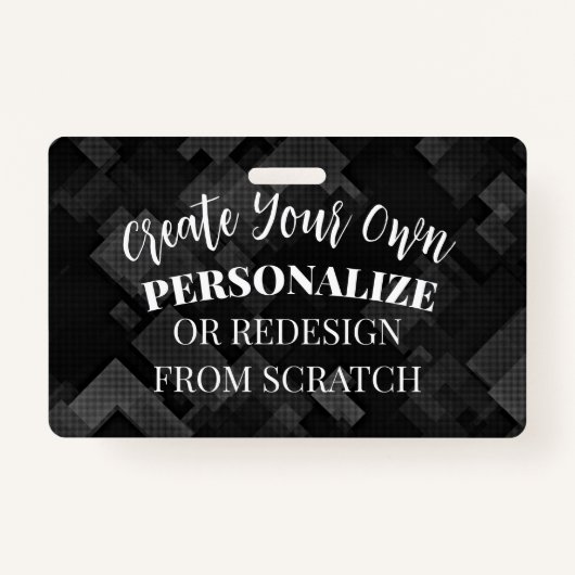 Badge Créer une personnalisation (Devant)