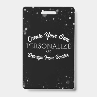 Badge Créer une personnalisation personnalisée