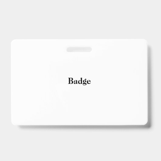 Badge Créez le Vôtre (Avant)