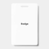 Badge Créez le Vôtre (Arrière)