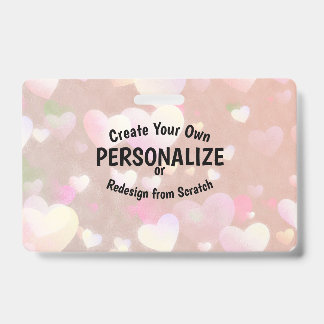Badge Créez les vôtres