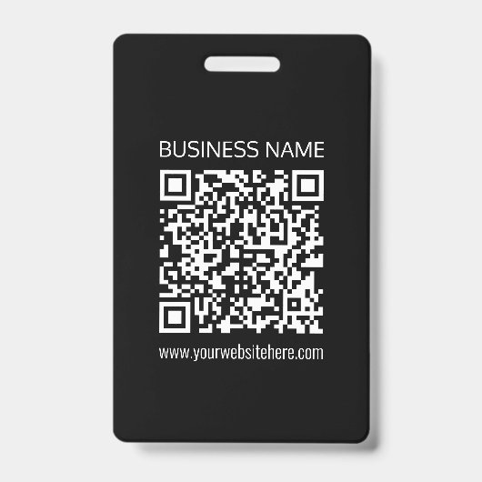 Badge Créez un code QR instantanément avec l'URL de votr (Avant)