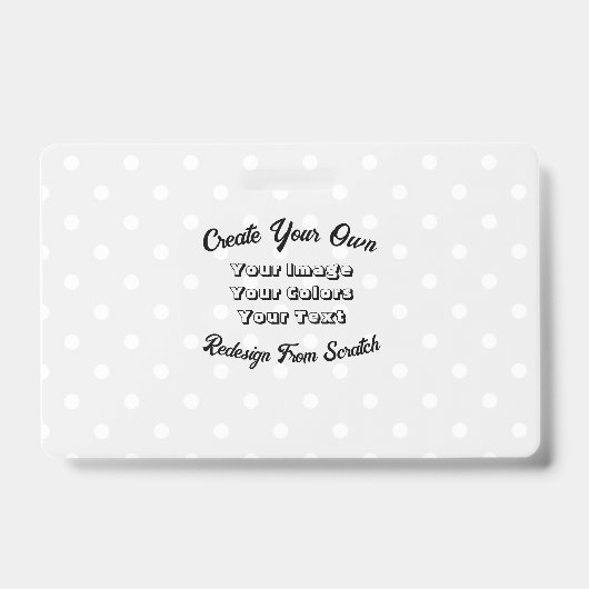 Badge Créez votre propre (Front)