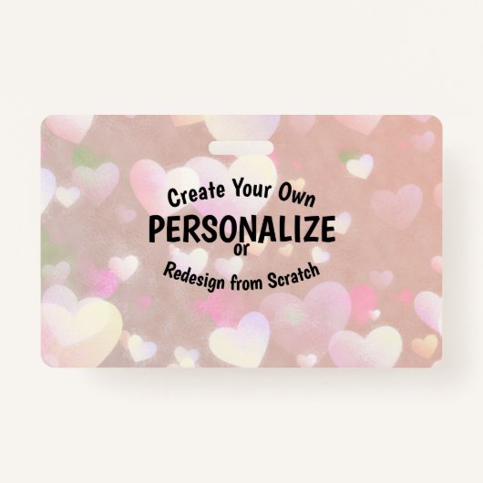 Badge Créez votre propre (Devant)