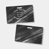 Badge Créez votre propre (Avant & arrière)