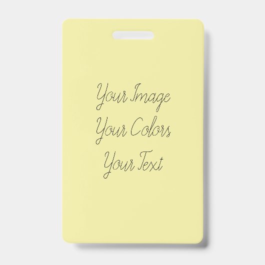 Badge Créez votre propre (Face)