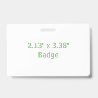Badge Créez votre propre 2,13" x 3,38"
