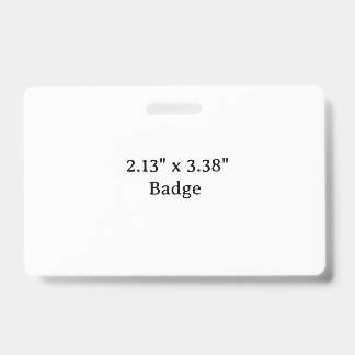 Badge Créez votre propre 2.13" x 3.38"