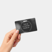 Badge Créez votre propre conception/logo personnalisé (Manuel / portable)