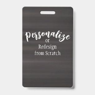 Badge Créez Votre Propre Conception Personnalisée