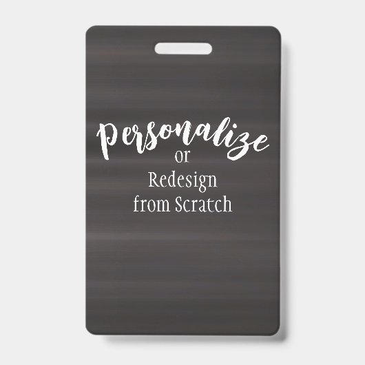 Badge Créez votre propre conception personnalisée (Face)