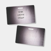 Badge Créez votre propre Customisé (Avant & arrière)