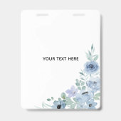 Badge Créez Votre Propre Fleur (Avant)