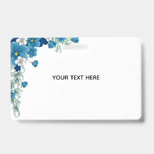 Badge Créez Votre Propre Fleur