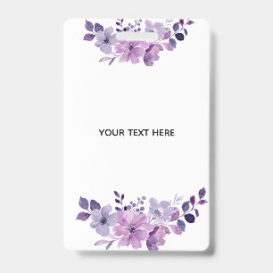 Badge Créez Votre Propre Floral