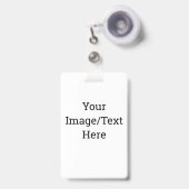 Badge Créez votre propre insigne (Avant avec rétractable)