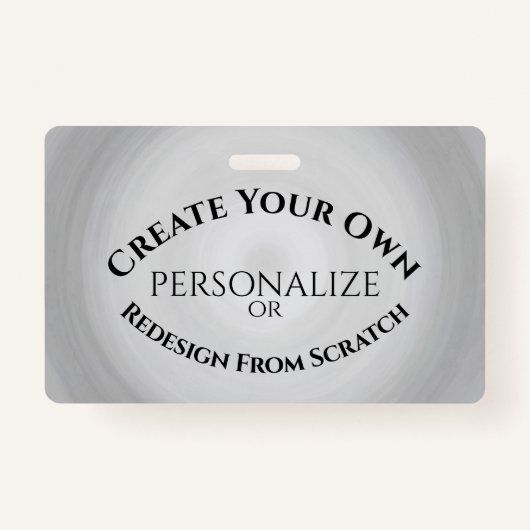 Badge Créez votre propre personnalisation (Devant)