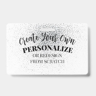 Badge Créez votre propre personnalisation