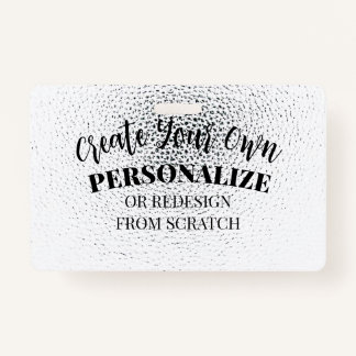 Badge Créez votre propre personnalisation