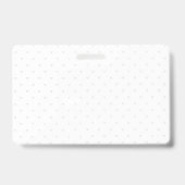 Badge Créez Votre Propre Personnalisé (Arrière)