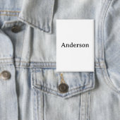 Badge Créez votre propre rectangle 2,5"x3,5" (Insitu)