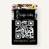 Badge Custom Business Personalized Payment QR codes (Devant)