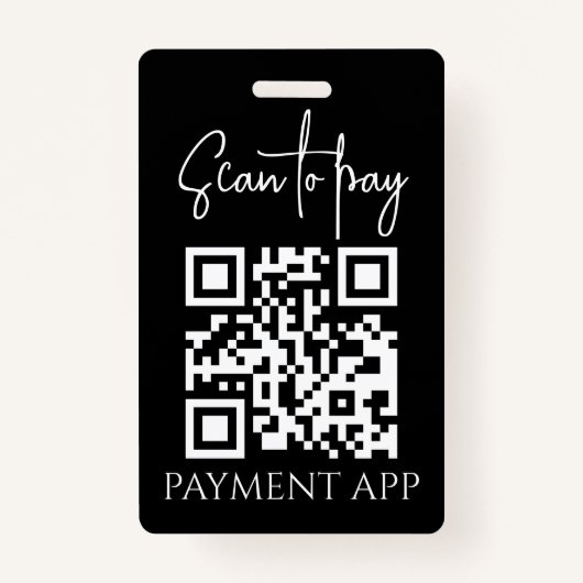 Badge Custom Business Personalized Payment QR codes (Devant)